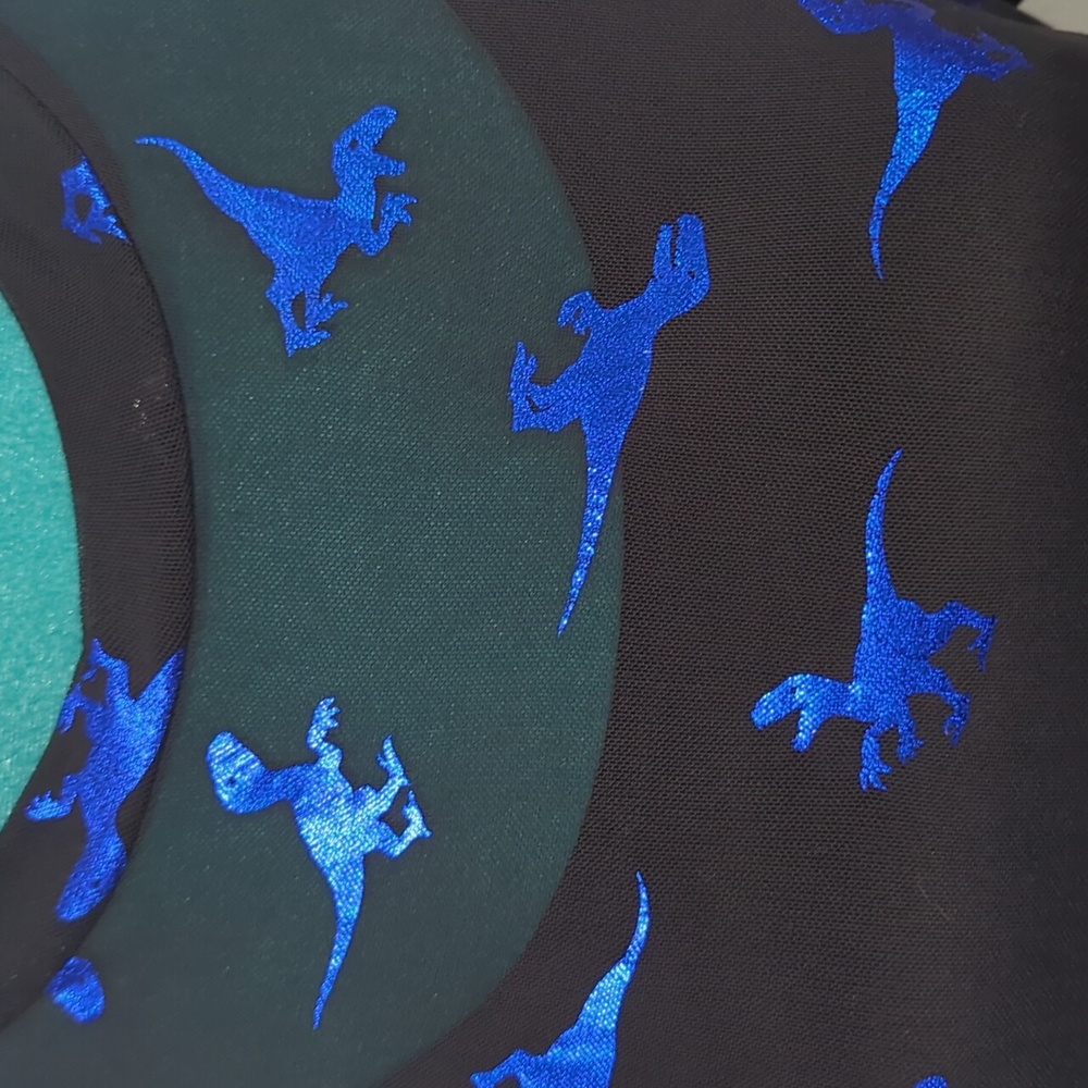 Mesh blue foil raptor dress - Picture 2 of 5